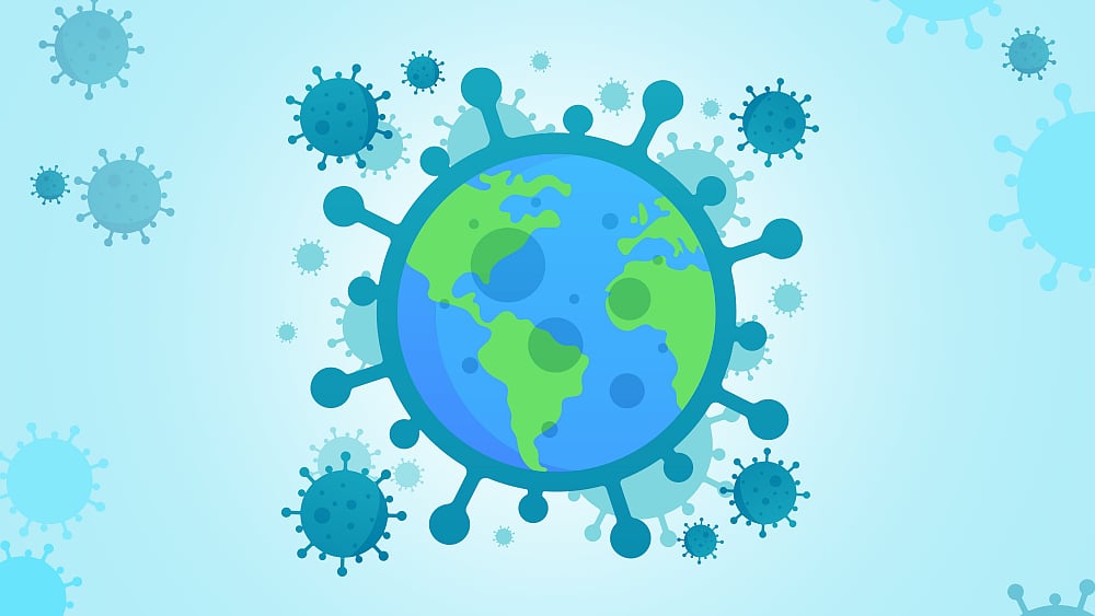 করোনাভাইরাসের প্রতীকী ছবি