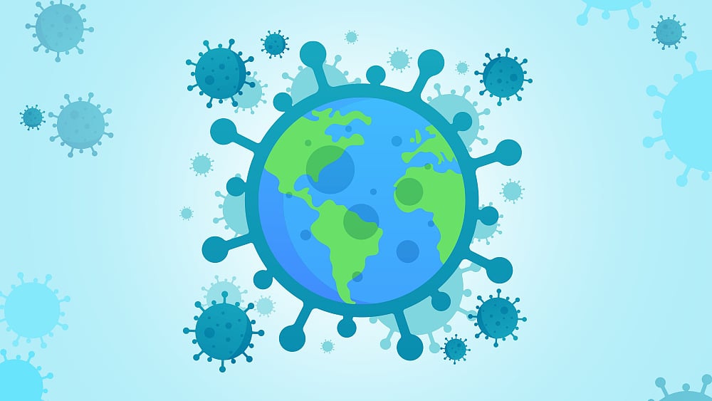 করোনাভাইরাসের প্রতীকী ছবি