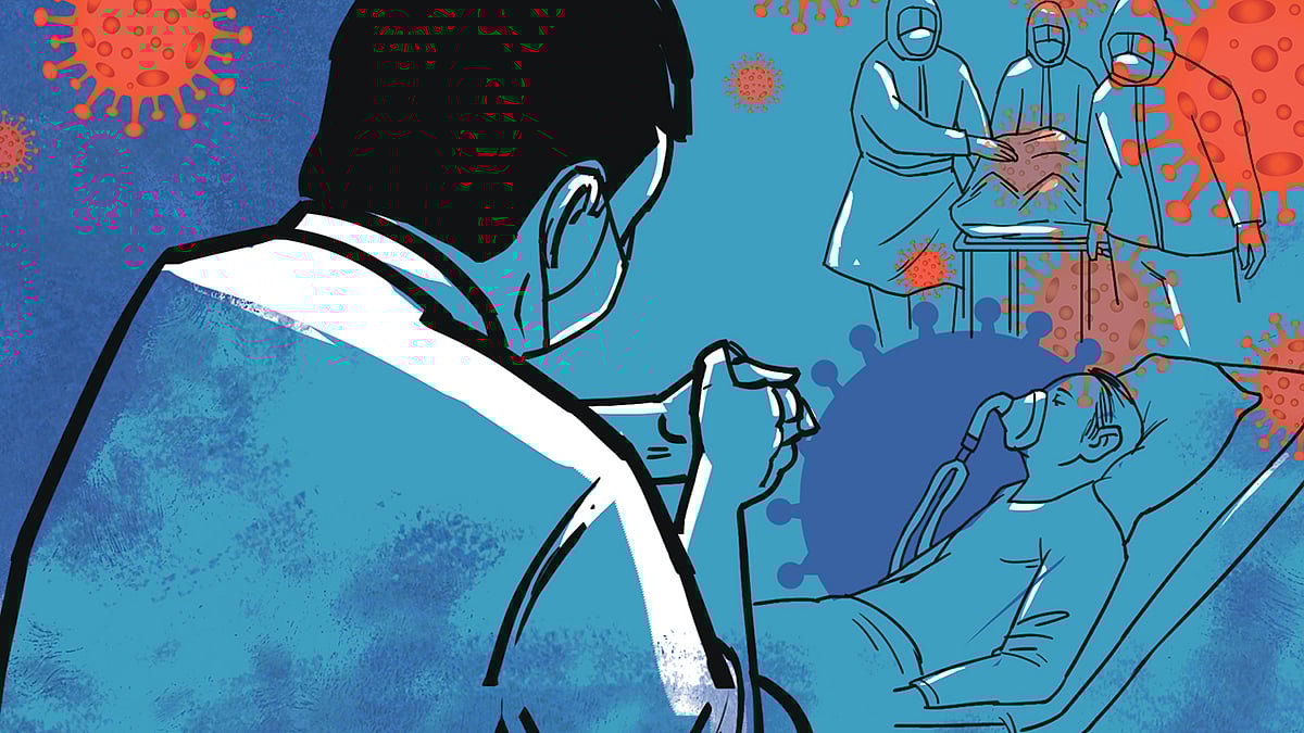 আঁকা: এস এম রাকিবুর রহমান