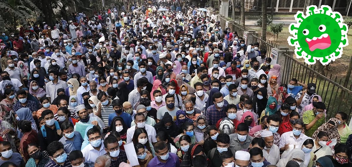 ছবি: প্রথম আলো, কোলাজ: একটু থামুন