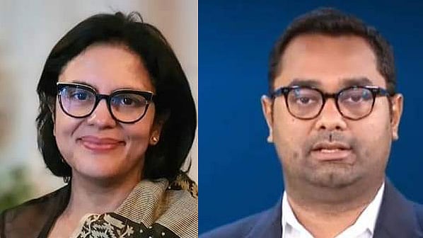 রুবানা হক ও তাঁর ছেলে নাভিদুল হক