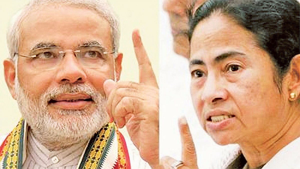 নরেন্দ্র মোদি, মমতা বন্দ্যোপাধ্যায়                                                           