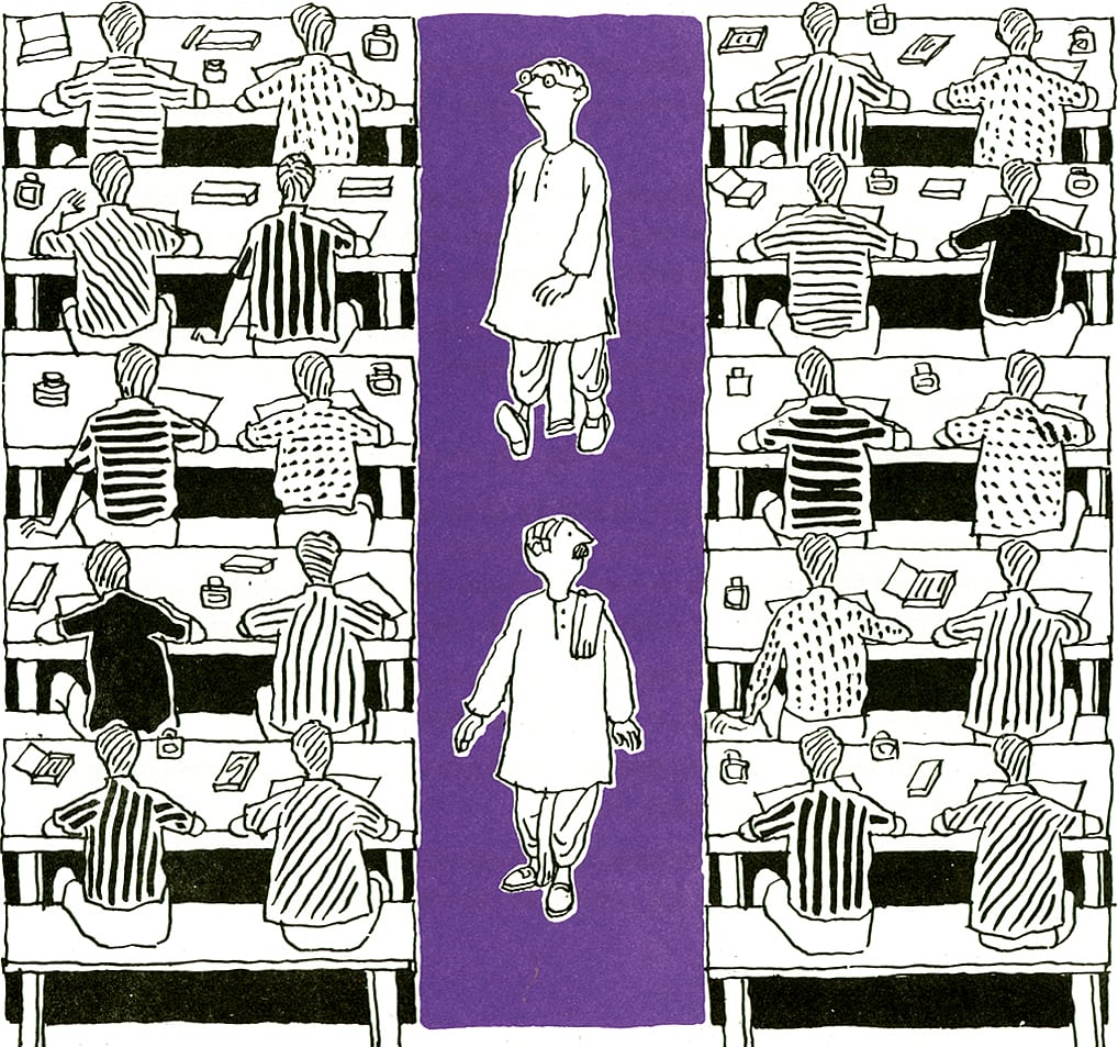 অলংকরণ: দেবব্রত ঘোষ