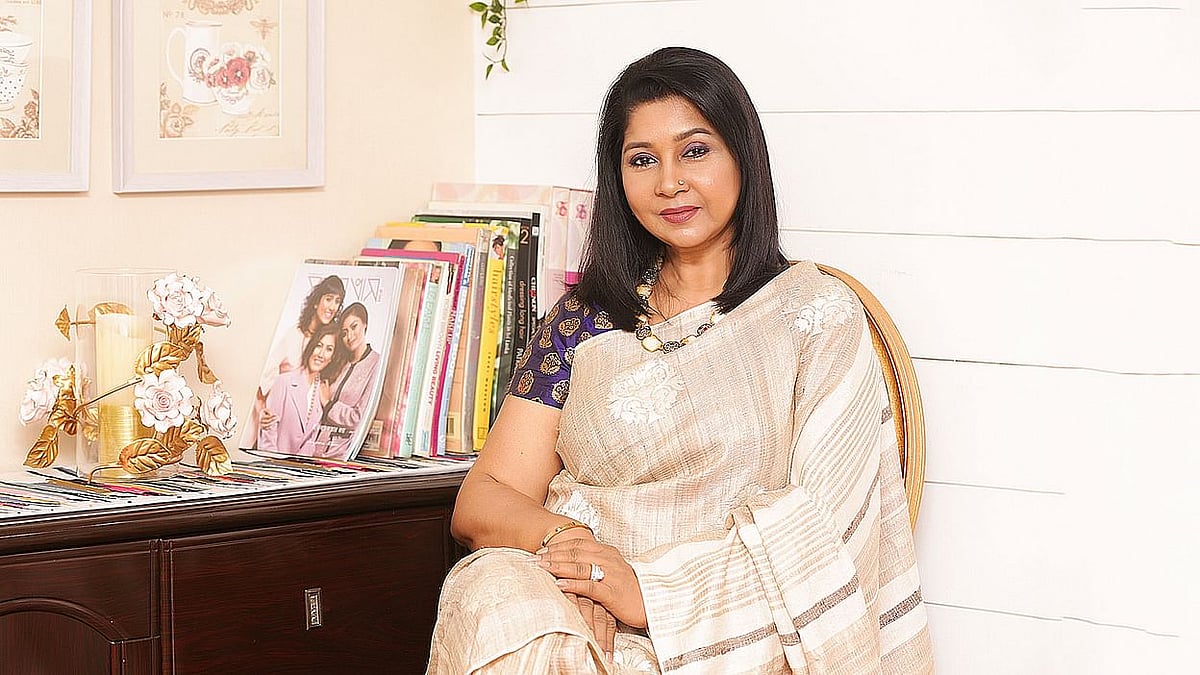 কানিজ আলমাস খান, প্রেসিডেন্ট, বিউটি সার্ভিস ওনার্স অ্যাসোসিয়েশন অব বাংলাদেশ।