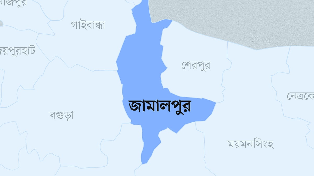 জামালপুর জেলার ম্যাপ