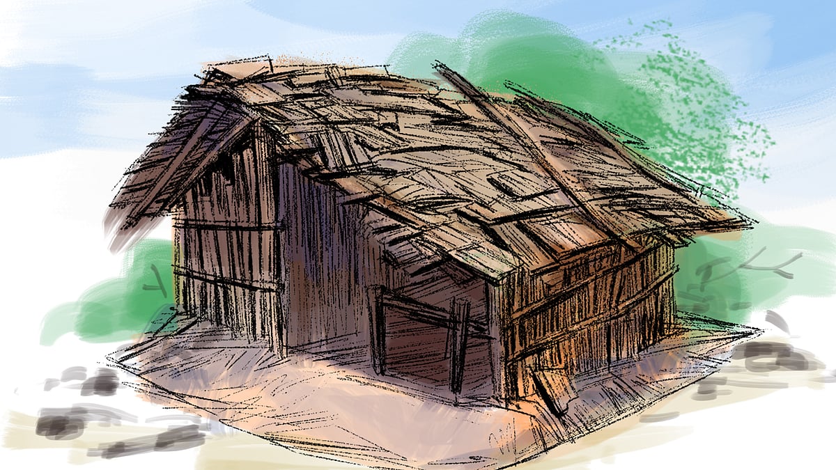 প্রথা অনুযায়ী গন্দ ও মাদিয়া উপজাতির নারীদের মাসিক হলে মাসের এই বিশেষ পাঁচ দিন ছাপরায় থাকতে হবে। গ্রামের শেষ প্রান্তে বনের ধারে ওই কুঁড়েঘরগুলো বানানো হয়, যা স্থানীয়ভাবে কুরমা ঘর বা গাওকর নামে পরিচিত