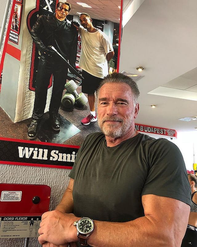 আর্নল্ড শোয়ার্জেনেগার। ছবি: ইনস্টাগ্রাম