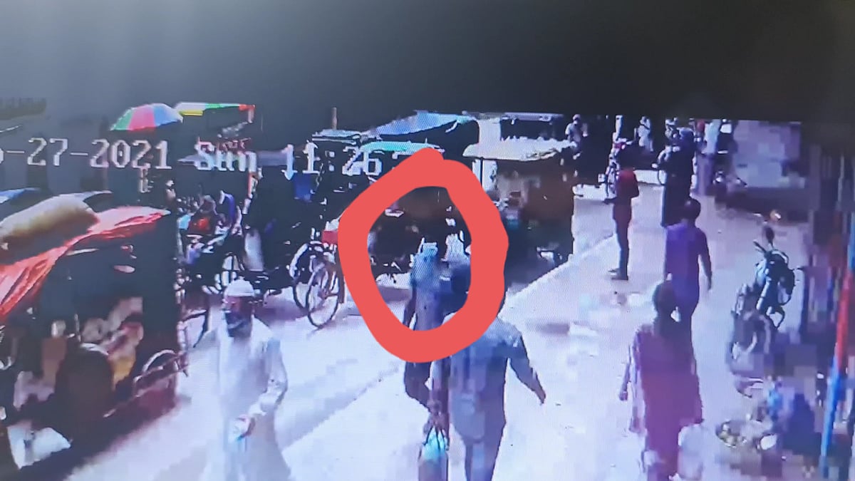 ছবি: সিসিটিভি ফুটেজ থেকে সংগৃহীত