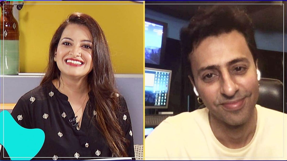 সিঁথি সাহা ও সেলিম মার্চেন্ট। ছবি: সংগৃহীত