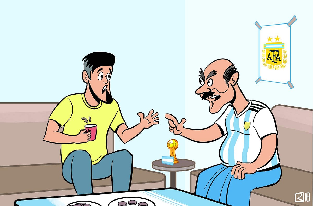 আঁকা: রোমেল বড়ুয়া