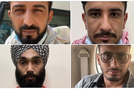  ছবি: দিল্লি পুলিশের টুইটার থেকে নেওয়া।