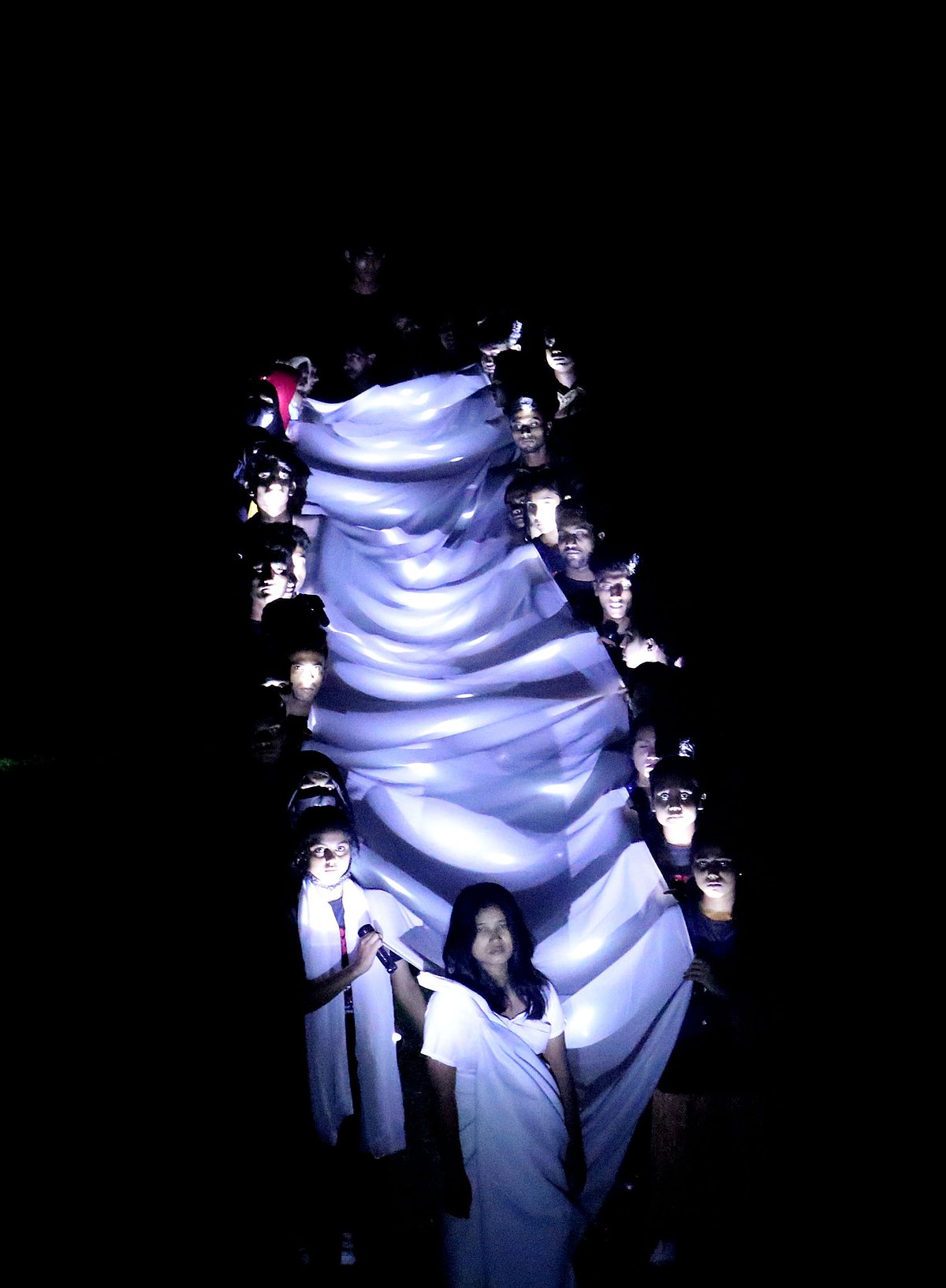 বোধন নাটকের দৃশ্য