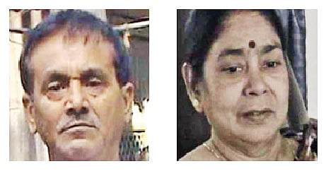 অরুণ কুমার সাহা, হেনা সাহা 