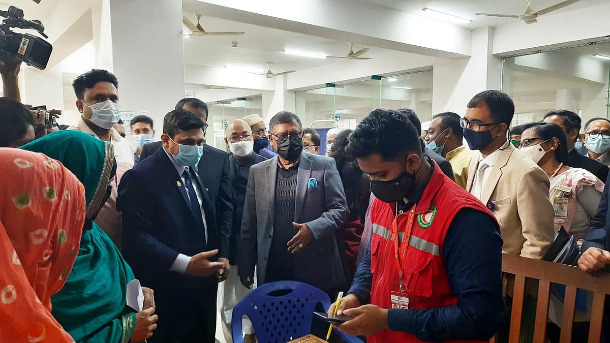 ছবি: স্বাস্থ্য মন্ত্রণালয়ের সৌজন্যে