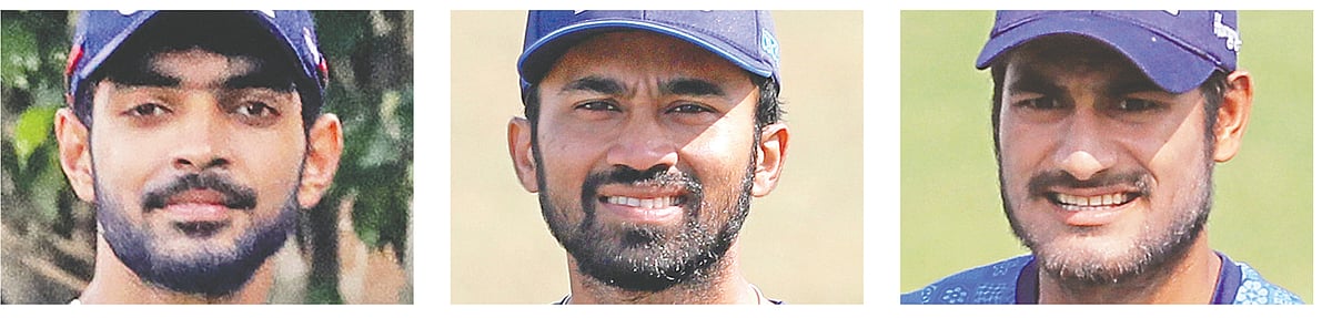 সাইফ হাসান, সাদমান ইসলাম, মোহাম্মদ নাঈম