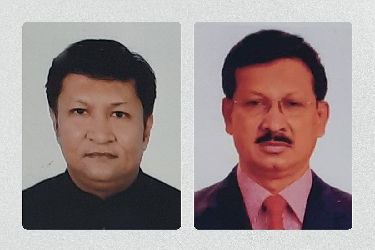 খান আহমেদ শুভ (বাঁয়ে) ও জহিরুল ইসলাম