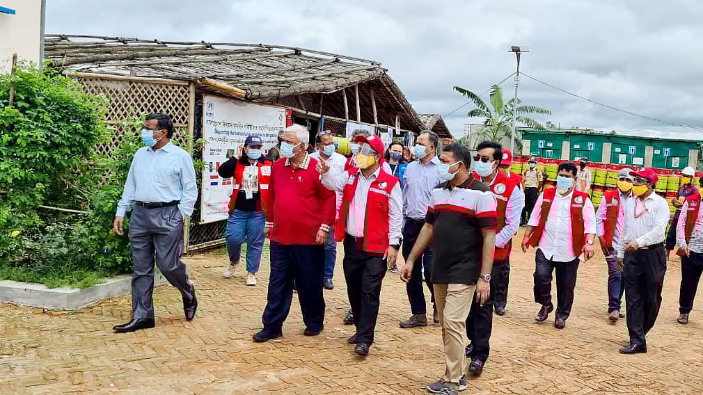 ছবি: বাংলাদেশ রেড ক্রিসেন্ট সোসাইটির ওয়েবসাইট থেকে নেওয়া