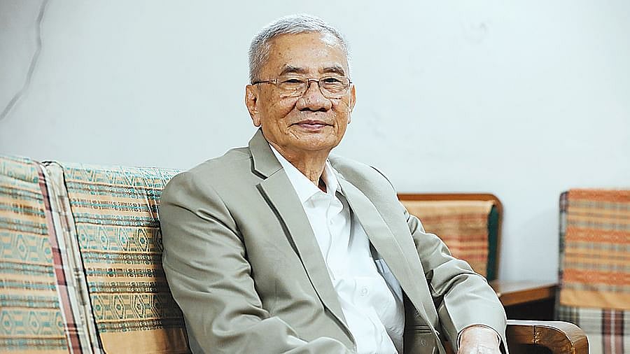 পার্বত্য চট্টগ্রাম জনসংহতি সমিতির (পিসিজেএসএস) সভাপতি ও পার্বত্য চট্টগ্রাম আঞ্চলিক পরিষদের চেয়ারম্যান জ্যোতিরিন্দ্র বোধিপ্রিয় সন্তু লারমা