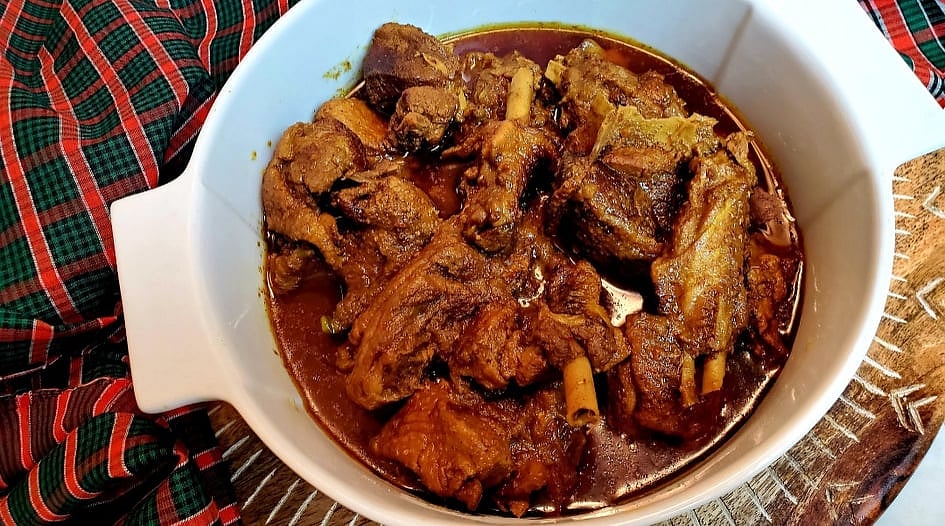 হাঁসের মাংস ভুনা