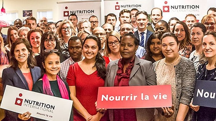 ছবি: নিউট্রিশন ইন্টারন্যাশনালের ফেসবুক পেজ থেকে নেওয়া