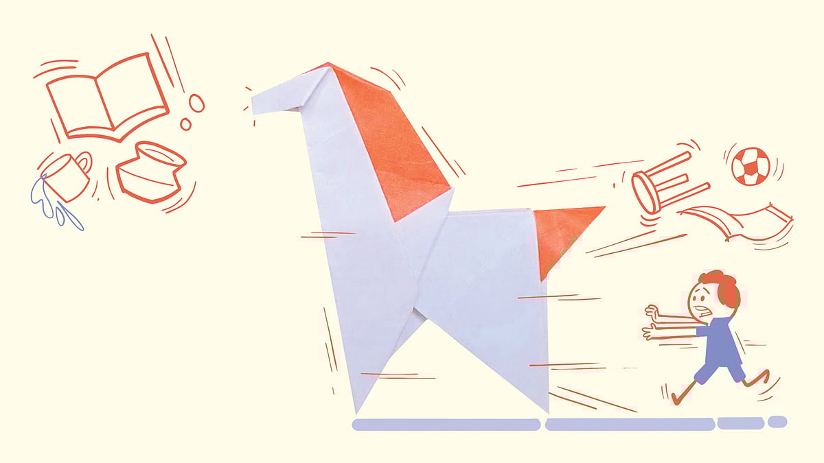 আঁকা: এস এম রাকিবুর রহমান