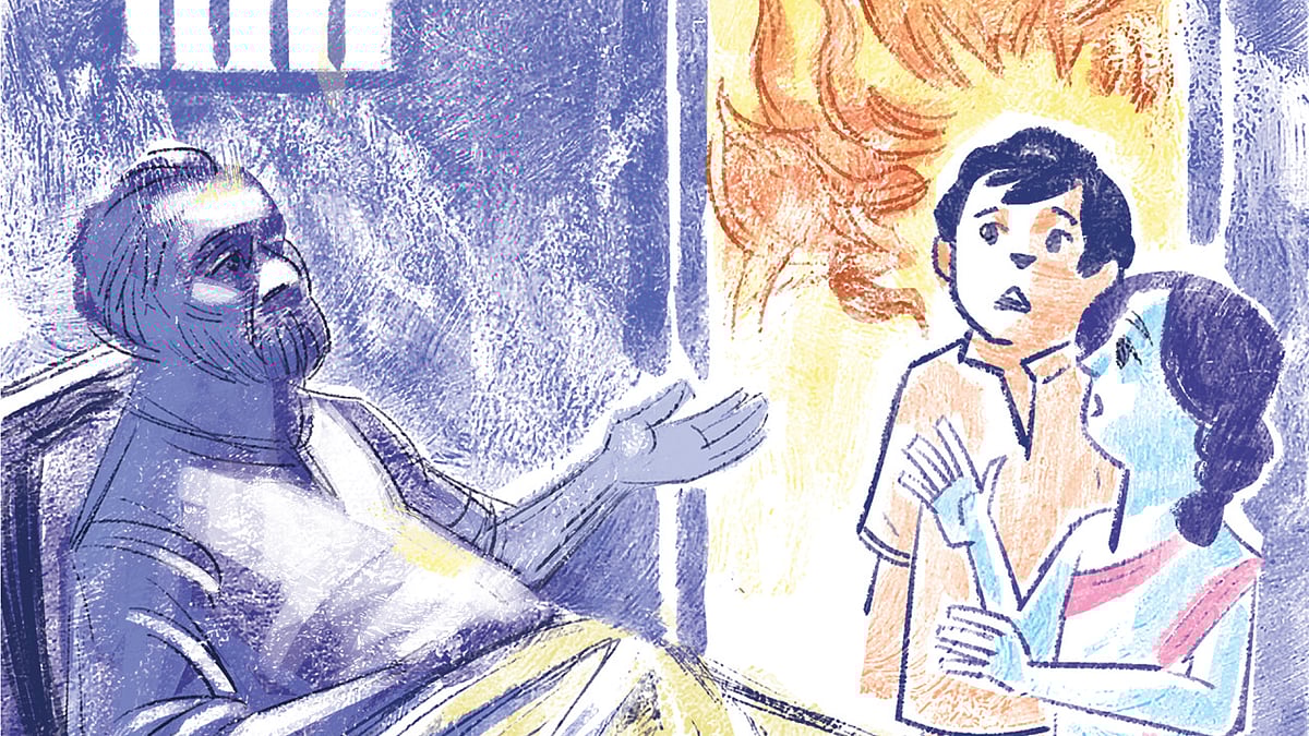 অলংকরণ: এস এম রাকিবুর রহমান