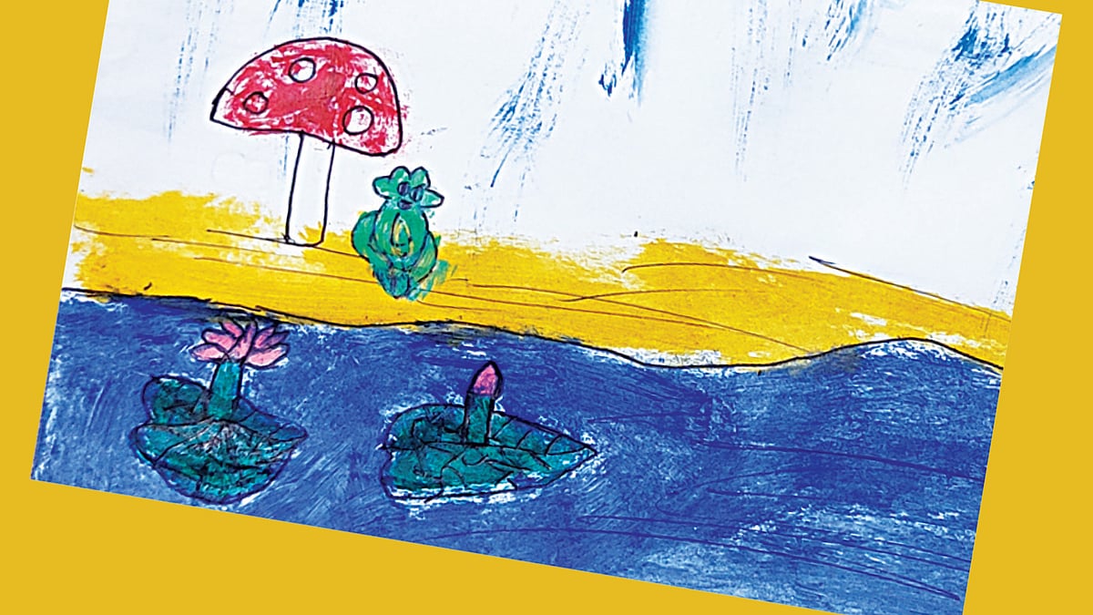 আঁকা: সাফিয়া আফসিন চৌধুরী