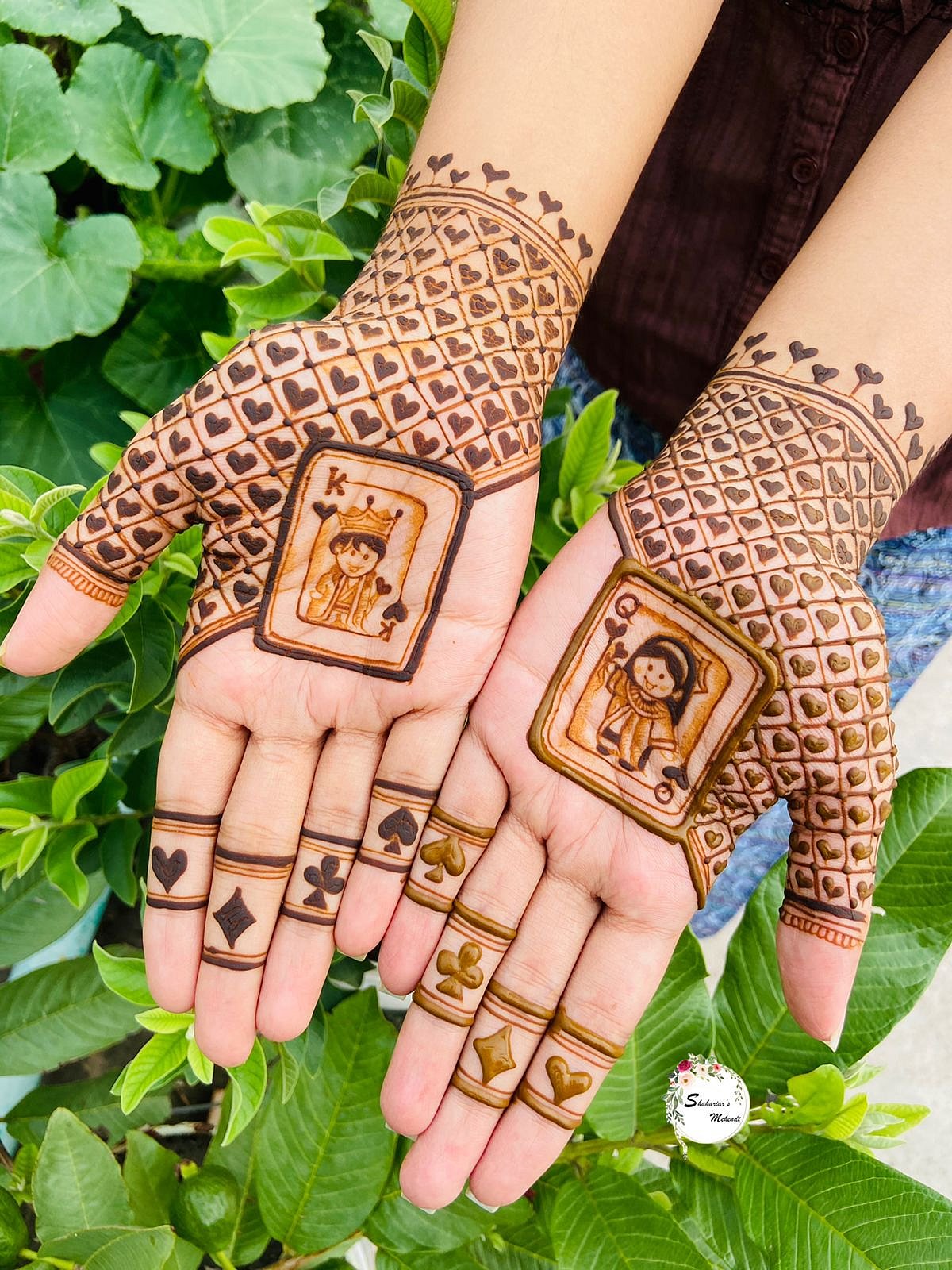 ঈদের ট্রেন্ডি মেহেদির নকশা