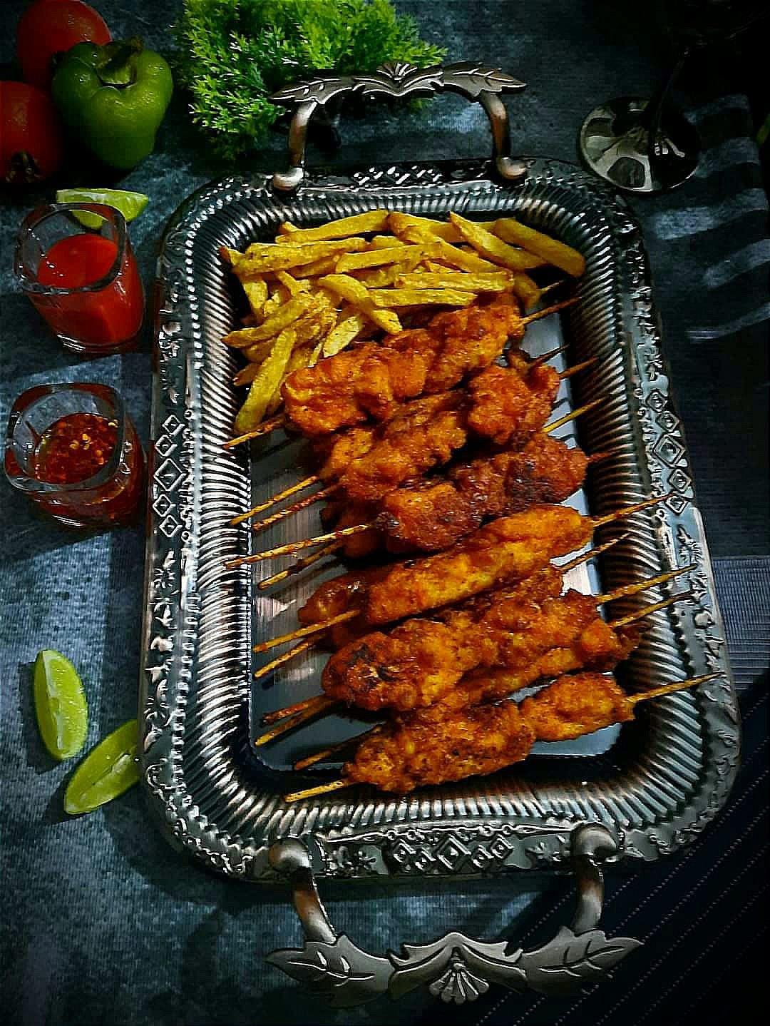 চিকেন কাঠি কাবাব