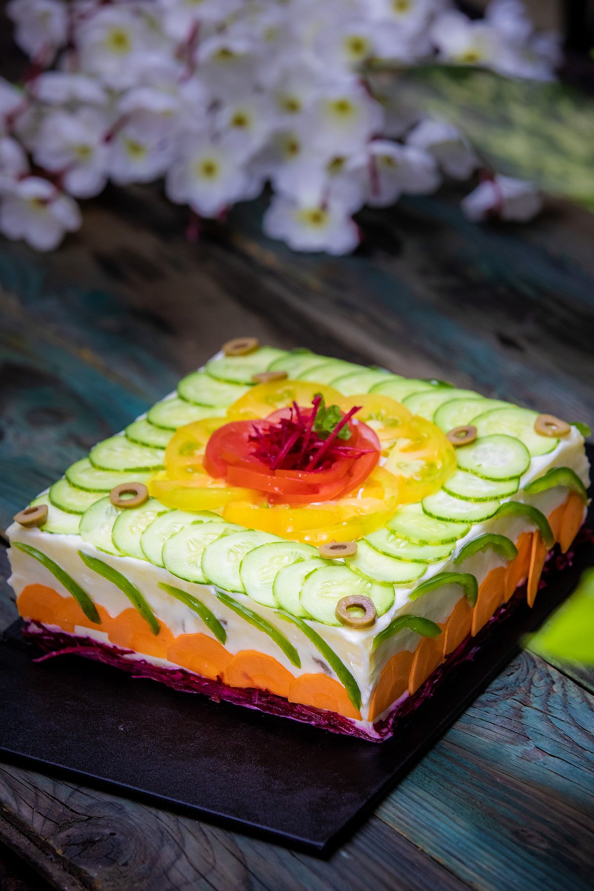 স্যান্ডউইচ কেক (সুইস স্মরগাস্তার্তা)