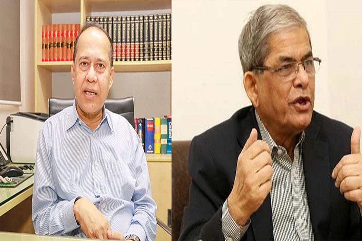 সিইসি কাজী হাবিবুল আউয়াল ও মির্জা ফখরুল ইসলাম আলমগীর