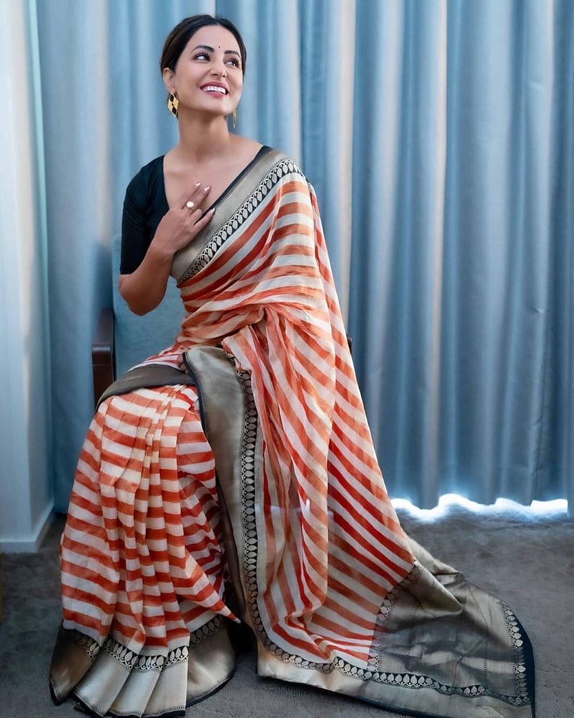 তারকাদের অনুসরণে পরুন ডুরে শাড়ি