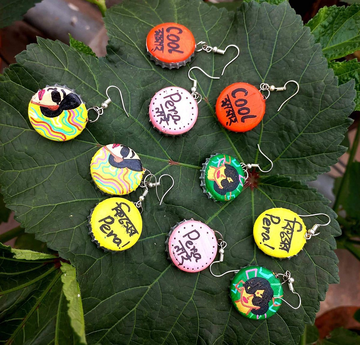 পরিবেশ বাঁচাতে রিসাইকেলড গয়না