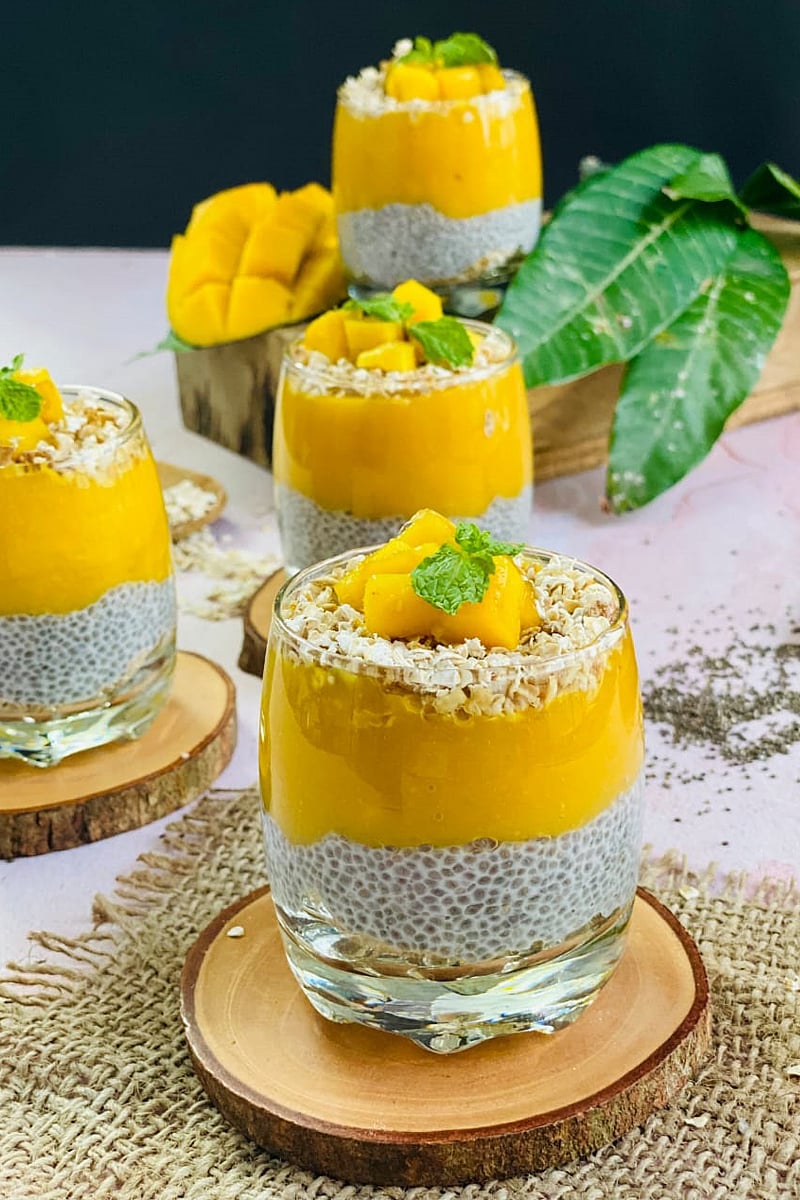 আম-চিয়া সিড পুডিং