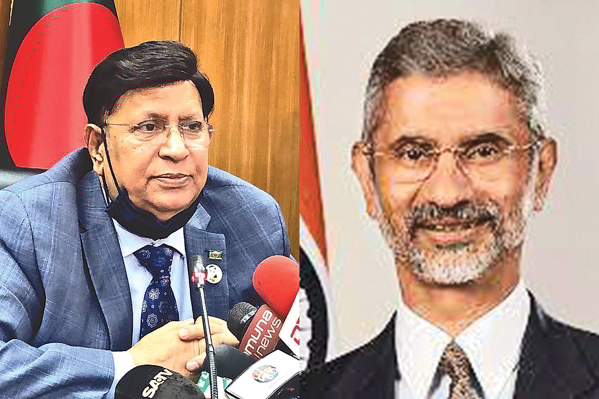 এ কে আব্দুল মোমেন ও এস জয়শঙ্কর