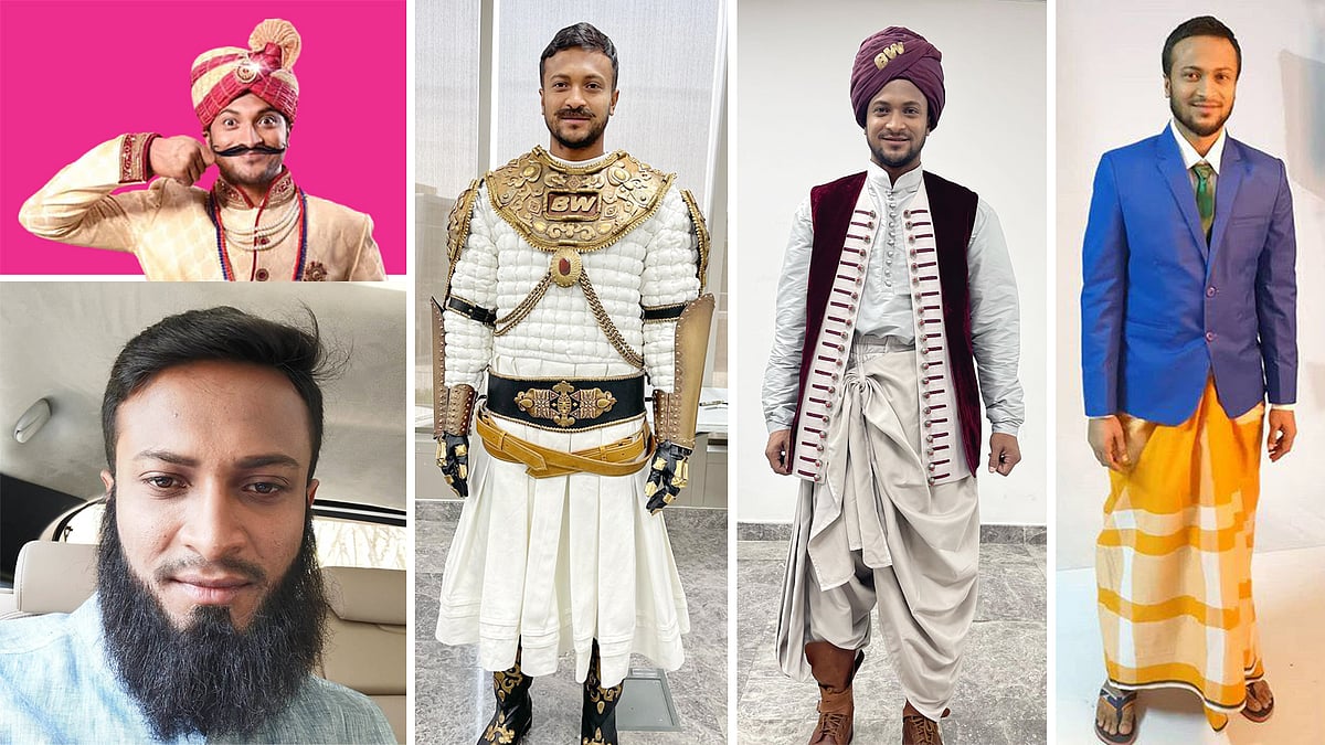 ছবি: সাকিব আল হাসানের ফেসবুক পেজ থেকে নেওয়া