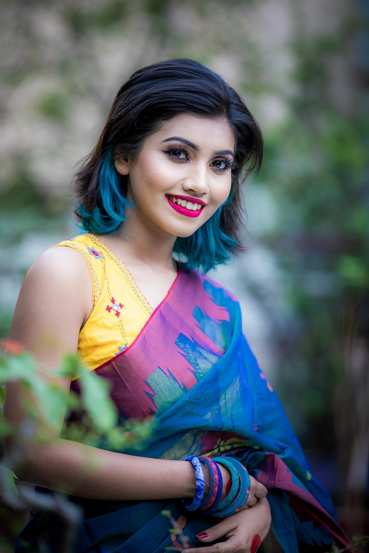 রঙিন চুলের যত্ন