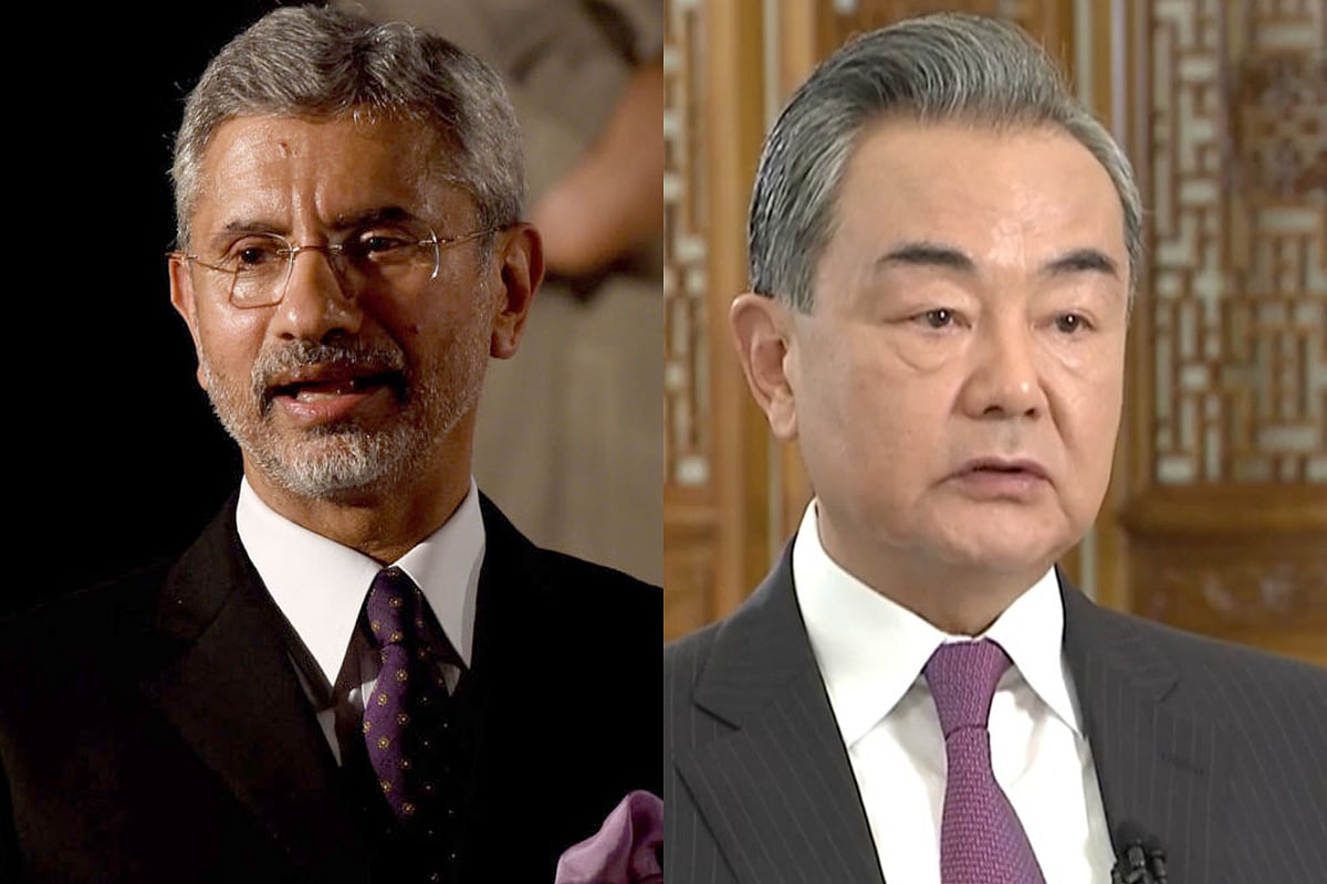 ভারতের পররাষ্ট্রমন্ত্রী এস জয়শঙ্কর ও চীনের পররাষ্ট্রমন্ত্রী ওয়াং ই