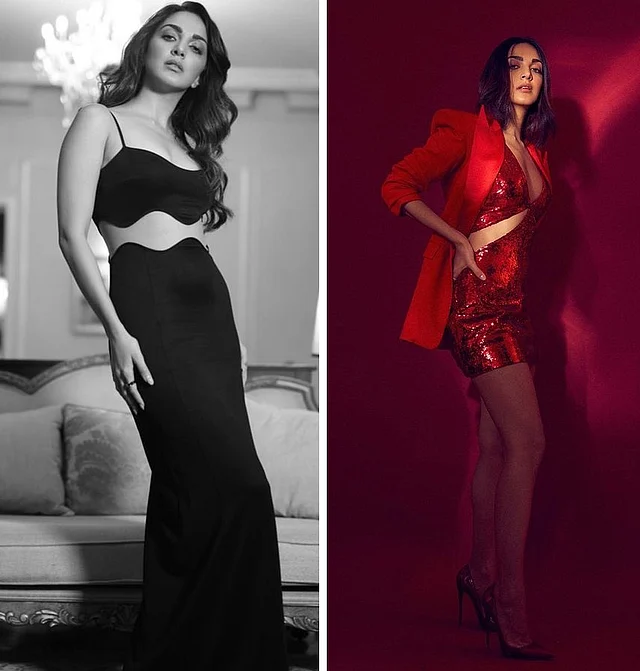 কিয়ারাও মজেছেন কাট আউট ড্রেসে