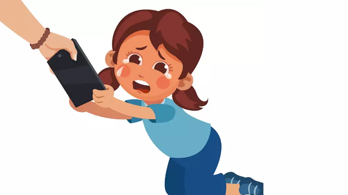 মুঠোফোন আসক্তির ফলে শিশুদের মানসিক স্বাস্থ্যের ব্যাঘাত ঘটায়
