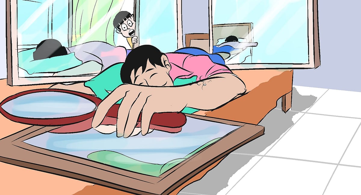 আঁকা: জুনায়েদ