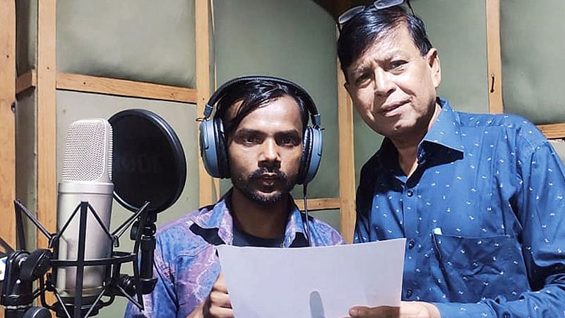 সেদিন স্টুডিওতে হিরো আলম ও হাসান মতিউর রহমান