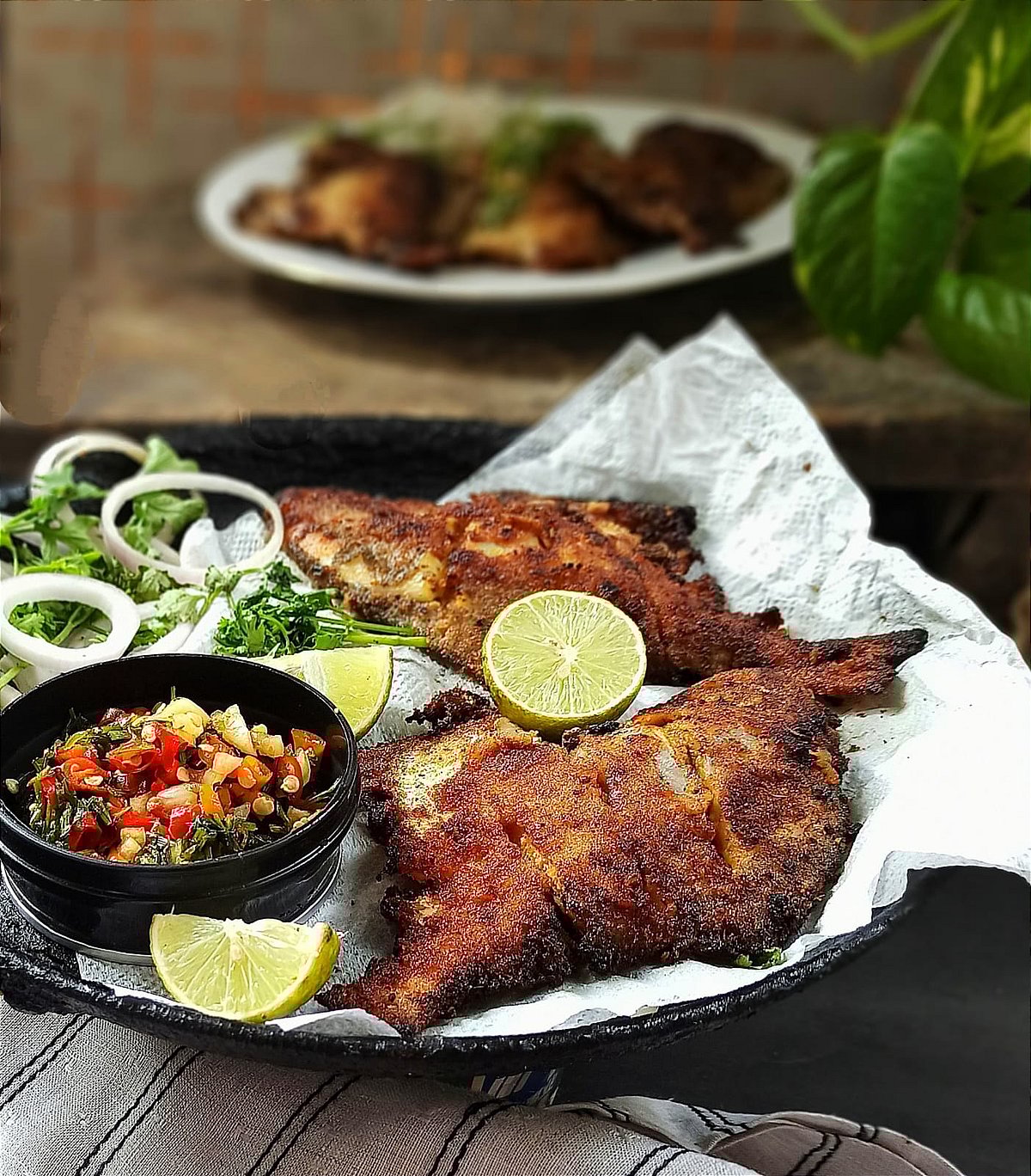 মচমচে ওরিয়েন্টাল পমফ্রেট