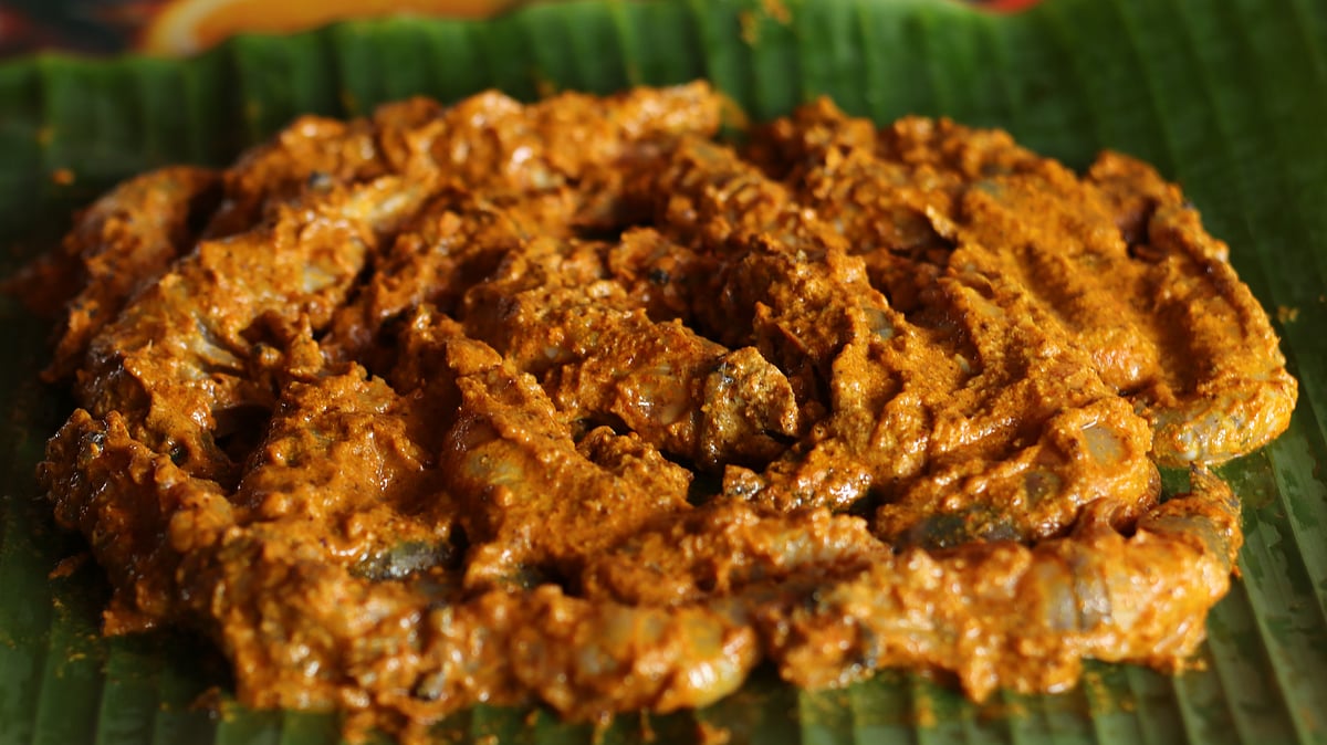 কাঁঠালি চিংড়ির পাতুরি