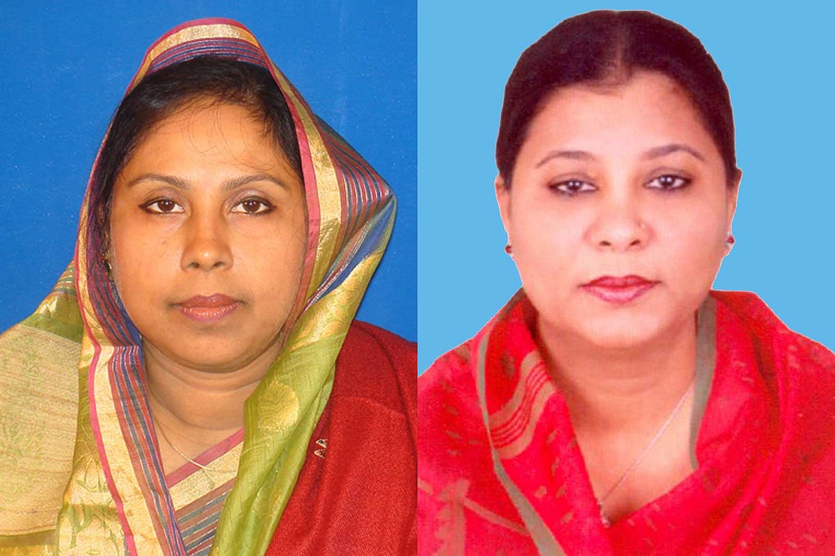 সভাপতি মেহের আফরোজ ও সা. সম্পাদক শবনম জাহান