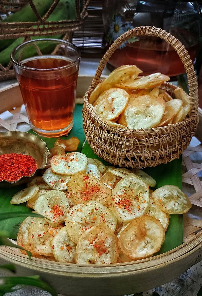 কাঁচকলার চিপস