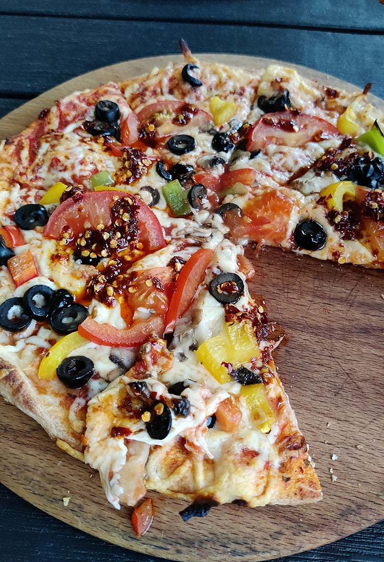 কাছিম দৌড় ও রসাল পিৎজা