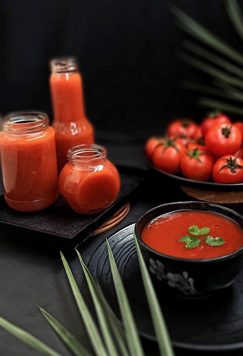 ঘরে বানানো টমেটো সস