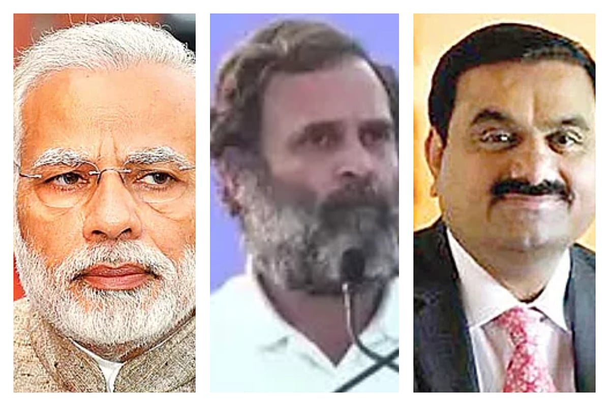 নরেন্দ্র মোদি, রাহুল গান্ধী, গৌতম আদানি