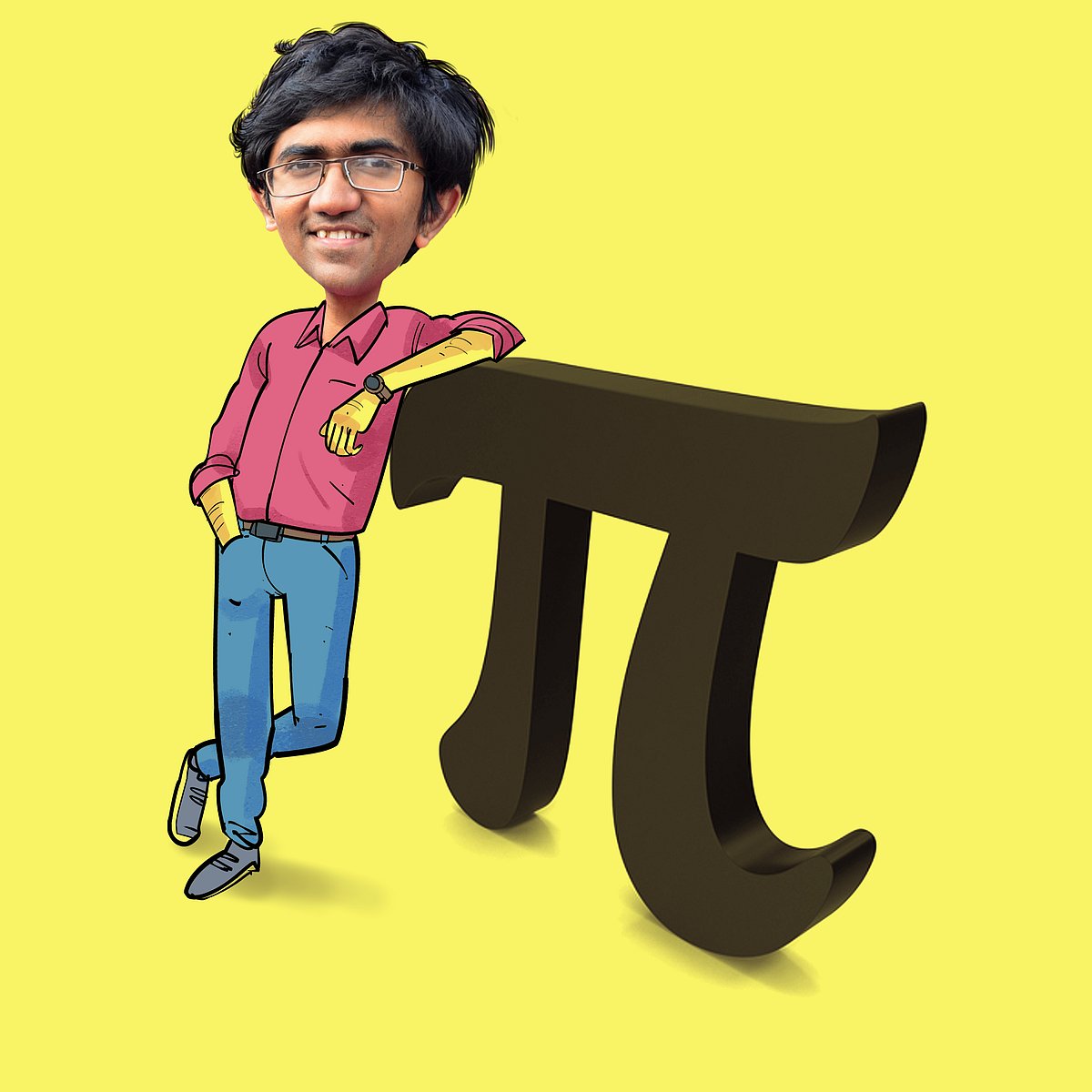 চমক হাসানের ছবিতে ক্যারিকেচার করেছেন আরাফাত করিম